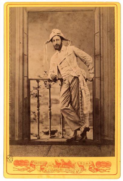 Ritratto maschile - Saverio Cardelli in costume da ammiraglio