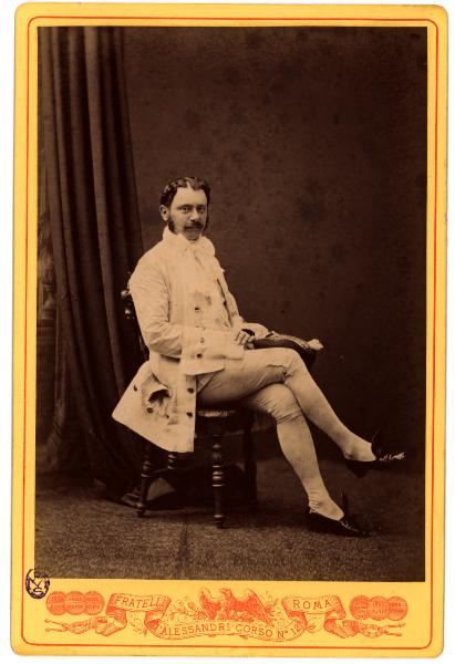 Ritratto maschile - Uomo in costume