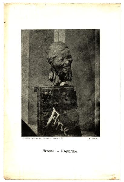 Scultura - Mezzana o Maquerelle - Medardo Rosso