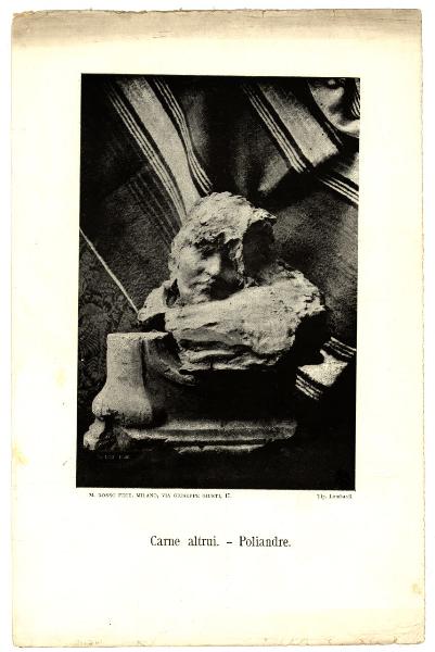 Scultura - Carne altrui o Poliandre - Medardo Rosso