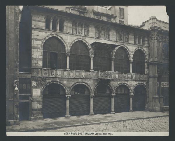 Milano - Loggia degli Osii.