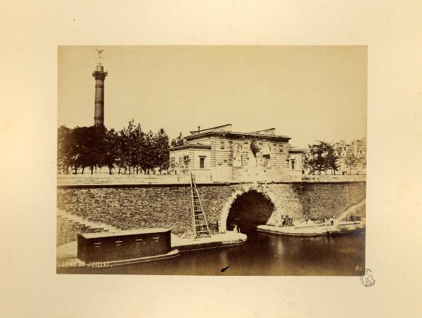 Parigi - Piazza della Bastiglia - Lungosenna - Colonna di Luglio