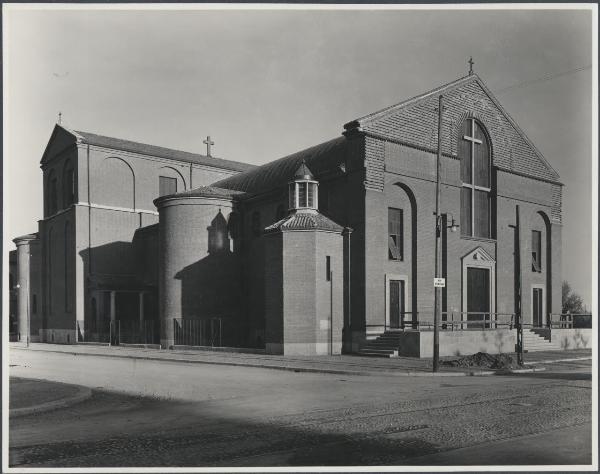 Milano - Chiesa di Santa Maria alla Rossa. Veduta.