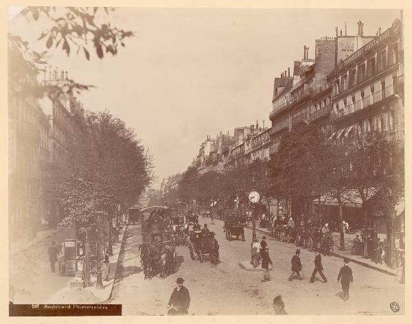 Parigi - Boulevard des Capucines - Veduta animata