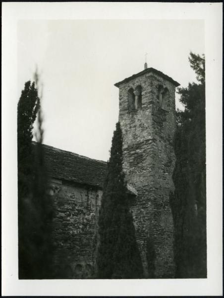 Pallanza - Chiesa di S. Remigio. Veduta del campanile.