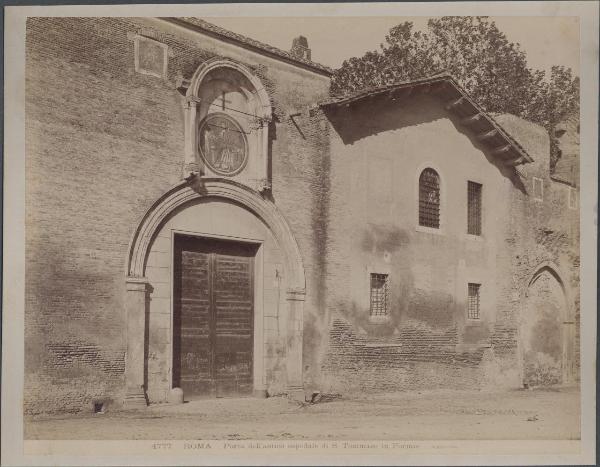 Roma - Chiesa di S. Tommaso in Formis - Facciata