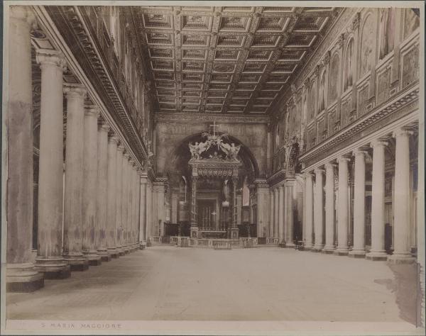 Roma - Basilica di Santa Maria - Maggiore - Navata centrale