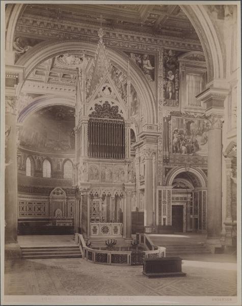 Roma - Basilica di S. Giovanni in Laterano - Presbiterio