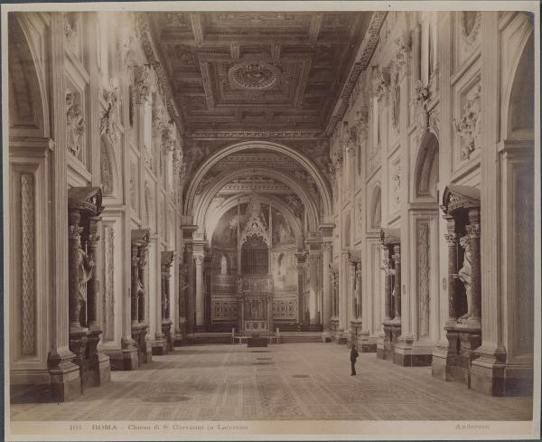 Roma - Basilica di S. Giovanni in Laterano - Navata centrale