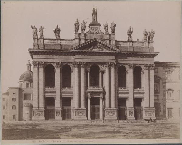 Roma - Basilica di S. Giovanni in Laterano - Facciata