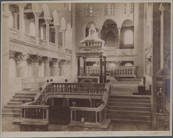 Roma - Basilica di S. Lorenzo fuori le mura - Presbiterio