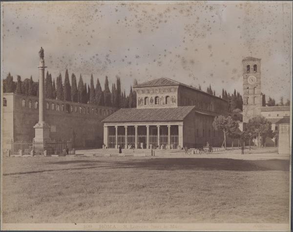 Roma - Basilica di S. Lorenzo fuori le mura - Facciata