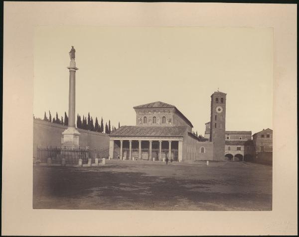 Roma - Basilica di S. Lorenzo fuori le mura - Facciata