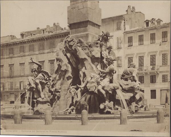 Roma - Piazza Navona - Fontana dei Fiumi