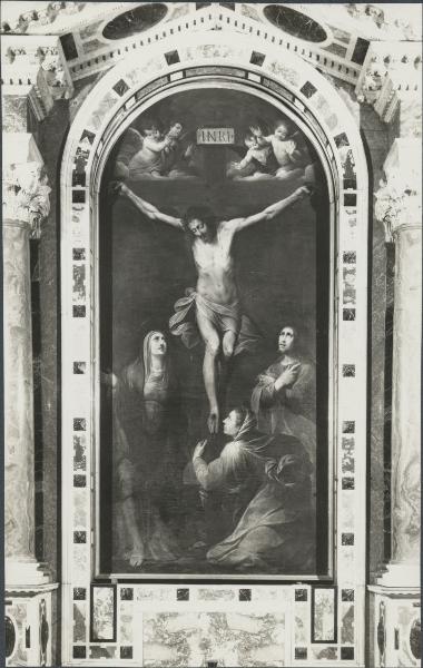 Dipinto - Crocifissione - Camillo Procaccini - Milano - chiesa di Sant'Alessandro in Zebedia - Navata sinistra - Prima cappella