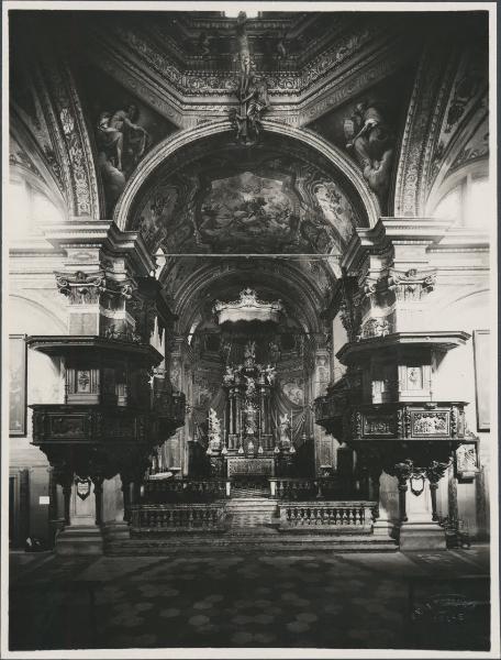 Varese - Chiesa di S. Vittore - Interno - Presbiterio