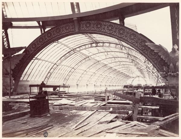 Milano - Galleria Vittorio Emanuele II - Cantiere