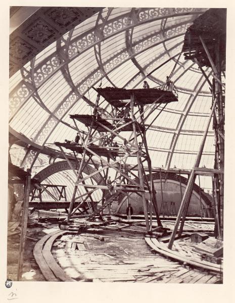 Milano - Galleria Vittorio Emanuele II - Cantiere