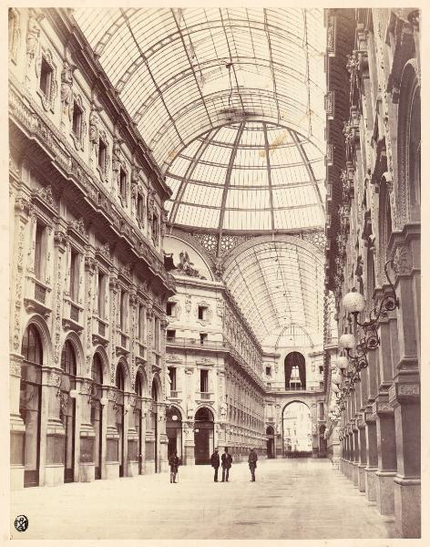 Milano - Galleria Vittorio Emanuele II - Cantiere