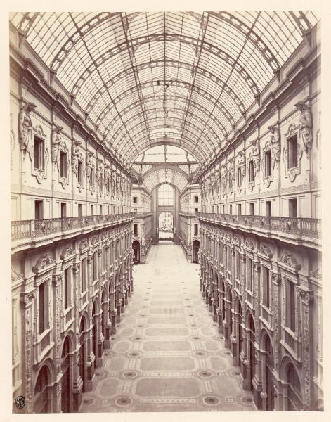 Milano - Galleria Vittorio Emanuele II - Cantiere