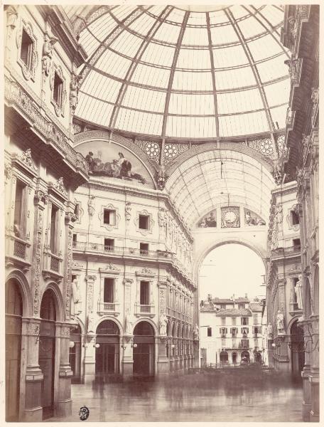 Milano - Galleria Vittorio Emanuele II - Cantiere