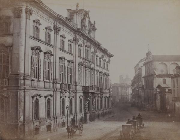 Milano - Palazzo Litta e chiesa di San Maurizio al Monastero Maggiore