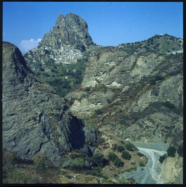 Calabria - Pentedattilo - Monte Calvario - Montagne - Fiumara - Veduta