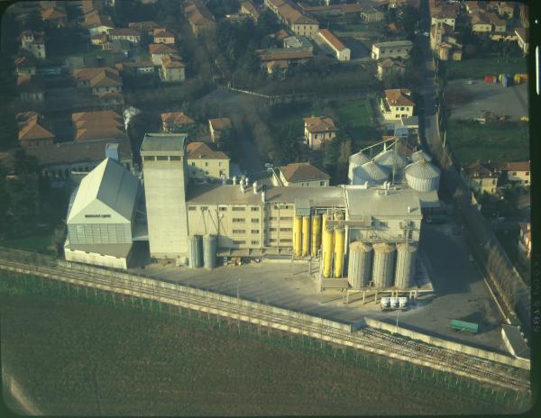 Rovato. Molino di Rovato. Mulino. Veduta aerea.