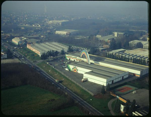 Legnano. Centro Commerciale Grancasa. Veduta aerea.