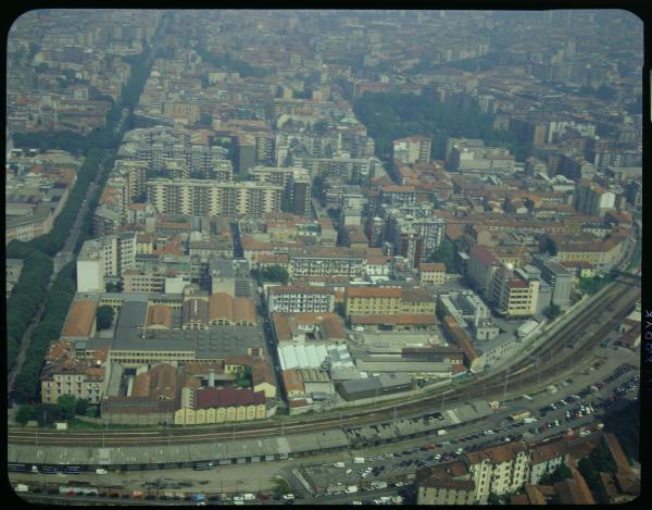 Milano. Zona 19. Veduta aerea.