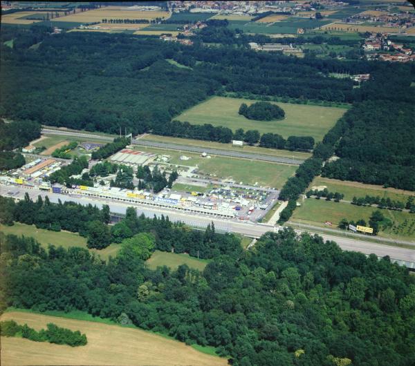 Monza. Autodromo. Veduta aerea.