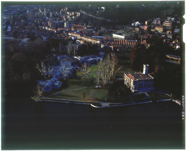 Cernobbio. Villa Erba. Veduta aerea.