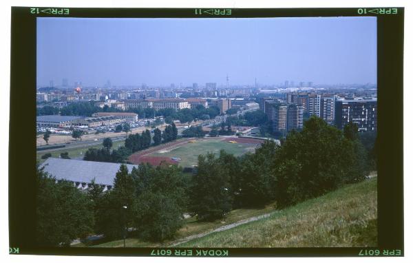 Milano. Zona San Siro. Veduta.