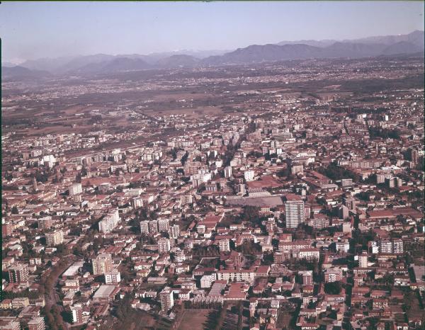 Legnano. Veduta panoramica. Veduta aerea.