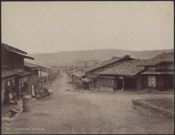 Giappone - Prefettura di Nagano - Shimonosuwa - Strada di Nakasendo - "Meisho"