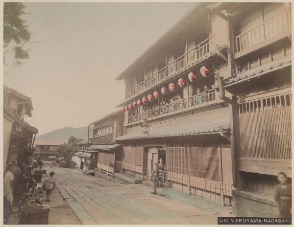 Giappone - Nagasaki - Quartiere Maruyama - "Meisho"