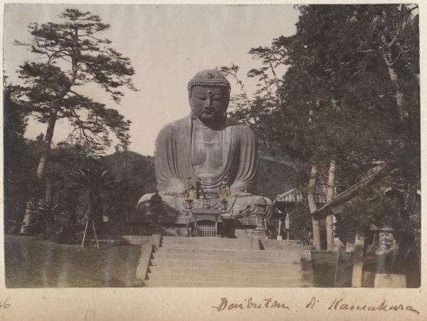 Giappone - Kamakura - Tempio Kotoku In - Daibutsu di Kamakura - "Meisho"