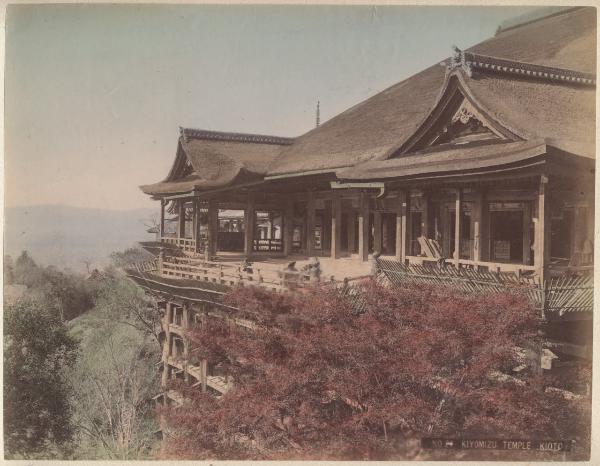 Giappone - Kyoto - Tempio Kiyomizu - Kiyomizudera - Hondo - "Meisho"