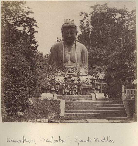 Giappone - Kamakura - Tempio Kotoku In - Daibutsu di Kamakura - "Meisho"