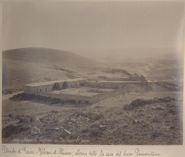 Palestina/Israele - Cisgiordania - Strada per Gerico - Khan-el-Ahmar - Monastero Sant'Eutimio - Esterno