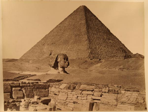 Egitto - Il Cairo dintorni - Piana di Giza - Sfinge - Piramide di Cheope