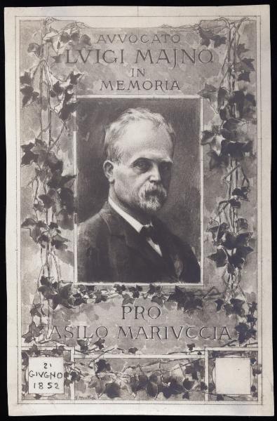 Ritratto maschile - Luigi Majno avvocato