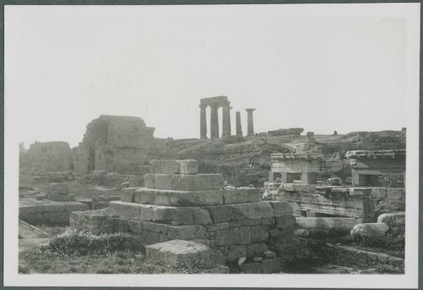 Sito archeologico - Corinto - Antica Corinto - Acropoli - Tempio di Apollo