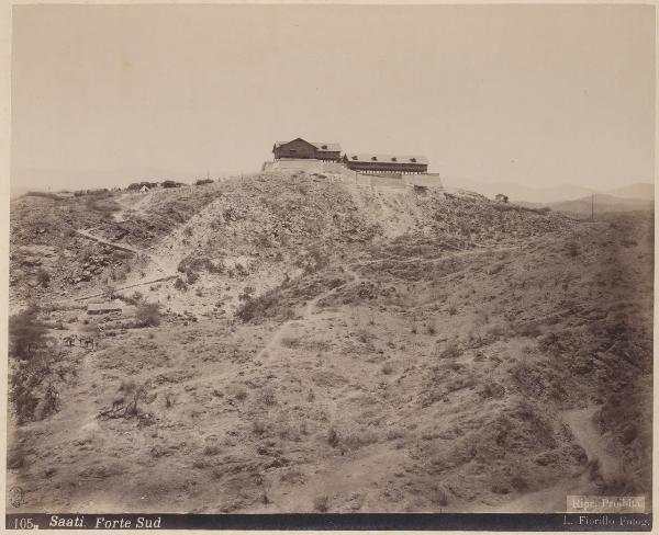 Eritrea - Saati - Collina - Postazione militare - Forte