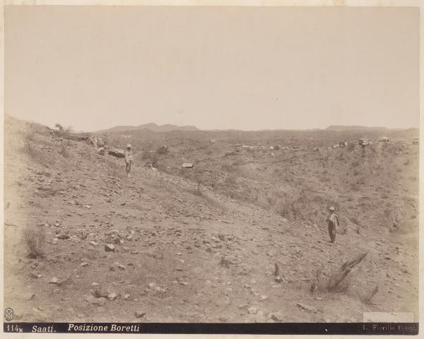 Eritrea - Saati - Scarpata - Postazione militare - Postazione Boretti