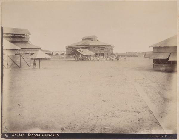 Eritrea - Arkiho - Forte - Cortile - Costruzione fortificata secondaria - Ridotta Garibaldi