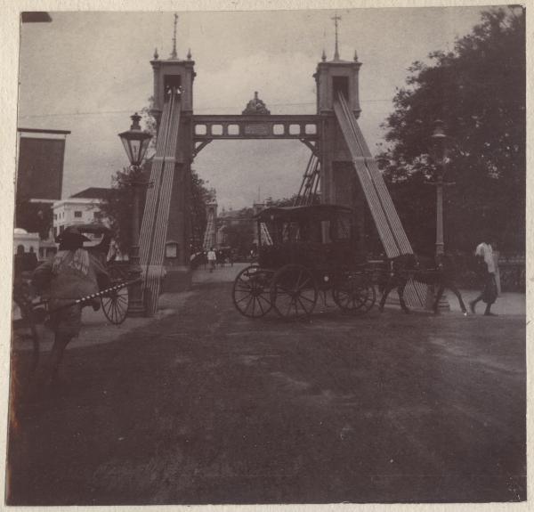 Repubblica di Singapore - Ponte Cavanagh - Carrozza a cavalloSingapore