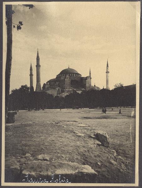 Turchia - Istanbul - Santa Sofia (detta anche Basilica di Hagia Sophia) - Esterno - Minareti