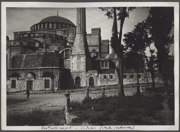 Turchia - Istanbul - Santa Sofia (detta anche Basilica di Hagia Sophia) - Esterno - Parte posteriore