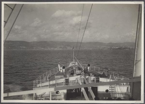 Nave - Piroscafo - Stella d'Italia - Ponte - Mare - Costa